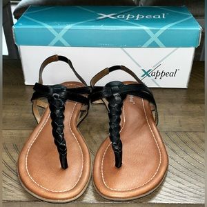 Xappeal Maxie Black Sandal